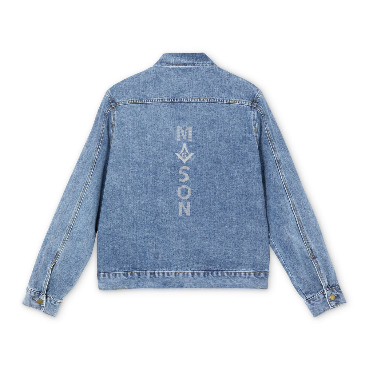 Master Mason Blue Lodge Jacket - Square and Compass G Mason for Christmas - Bricks Masons