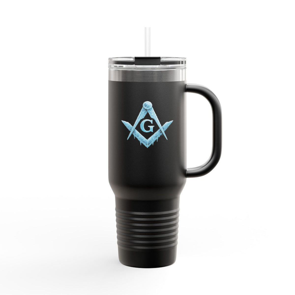 Master Mason Blue Lodge Ringneck Tumbler - Frosty Square & Compass G Design