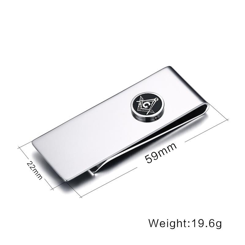 Master Mason Blue Lodge Money Clip - Metal 10pcs - Bricks Masons