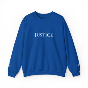 Master Mason Blue Lodge Sweatshirt - Justice Stand For Truth with Square & Compass - Bricks Masons
