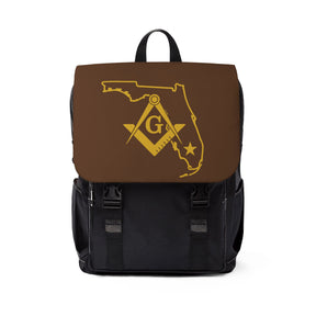 Master Mason Blue Lodge Backpack - Florida Mason With Multiple Compartments - Bricks Masons
