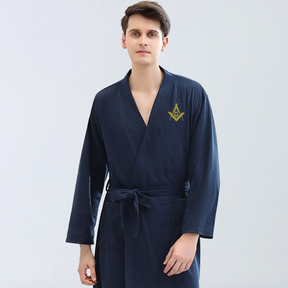 Master Mason Blue Lodge Bathrobe - Various Colors