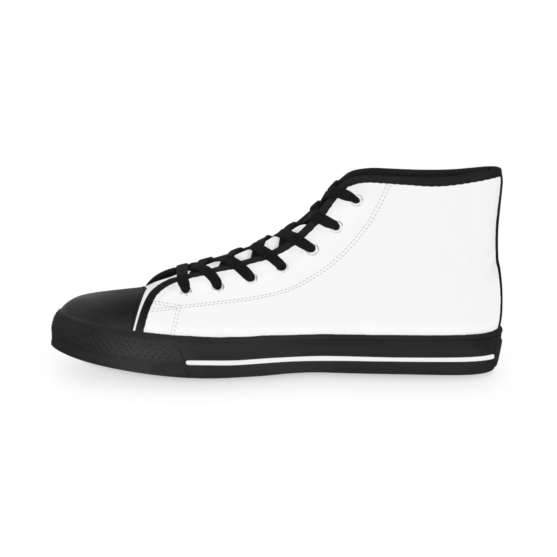 Master Mason Blue Lodge Sneaker - High Top Black & White Sole with USA FLAG S&C G - Bricks Masons