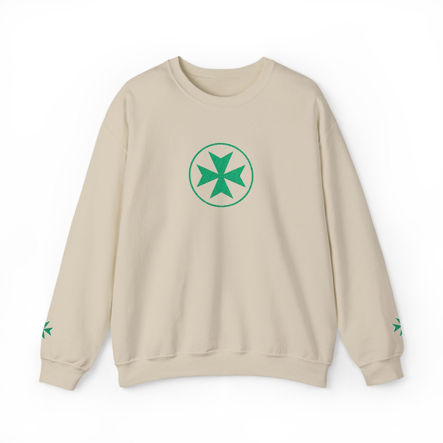 Order of Saint Lazarus Sweatshirt - Classic Crewneck Embroidery - Bricks Masons