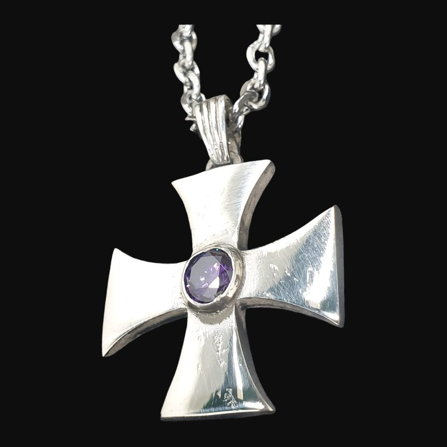 Maltese Templar Cross in Silver 4 x 3 cm 10 g Art 298 - Bricks Masons