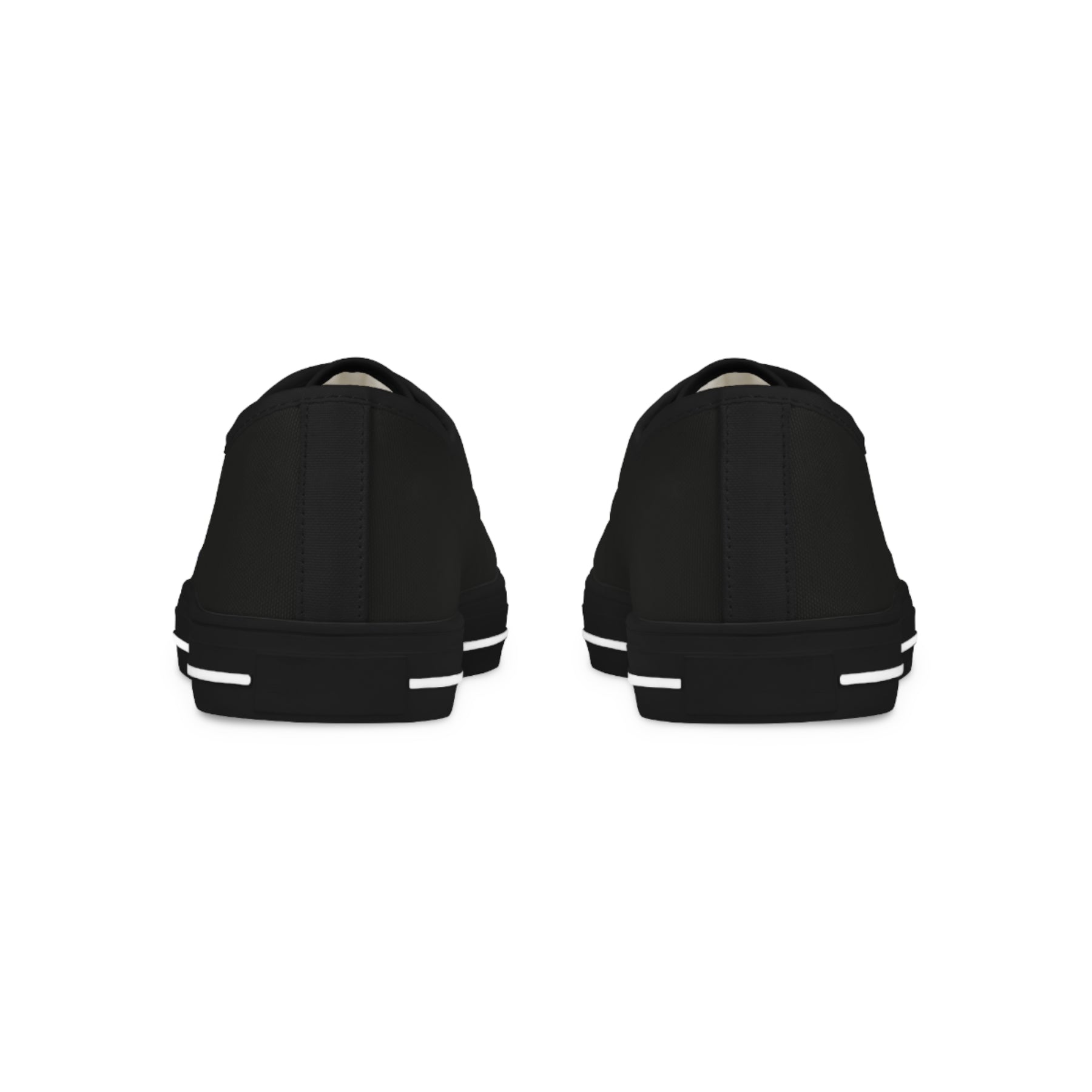 Knight Templar Priests Sneaker - Low Top Sneaker Black & White - Bricks Masons