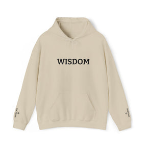 Master Mason Blue Lodge Hoodie - Wisdom Front & Sleeves Embroidery - Bricks Masons