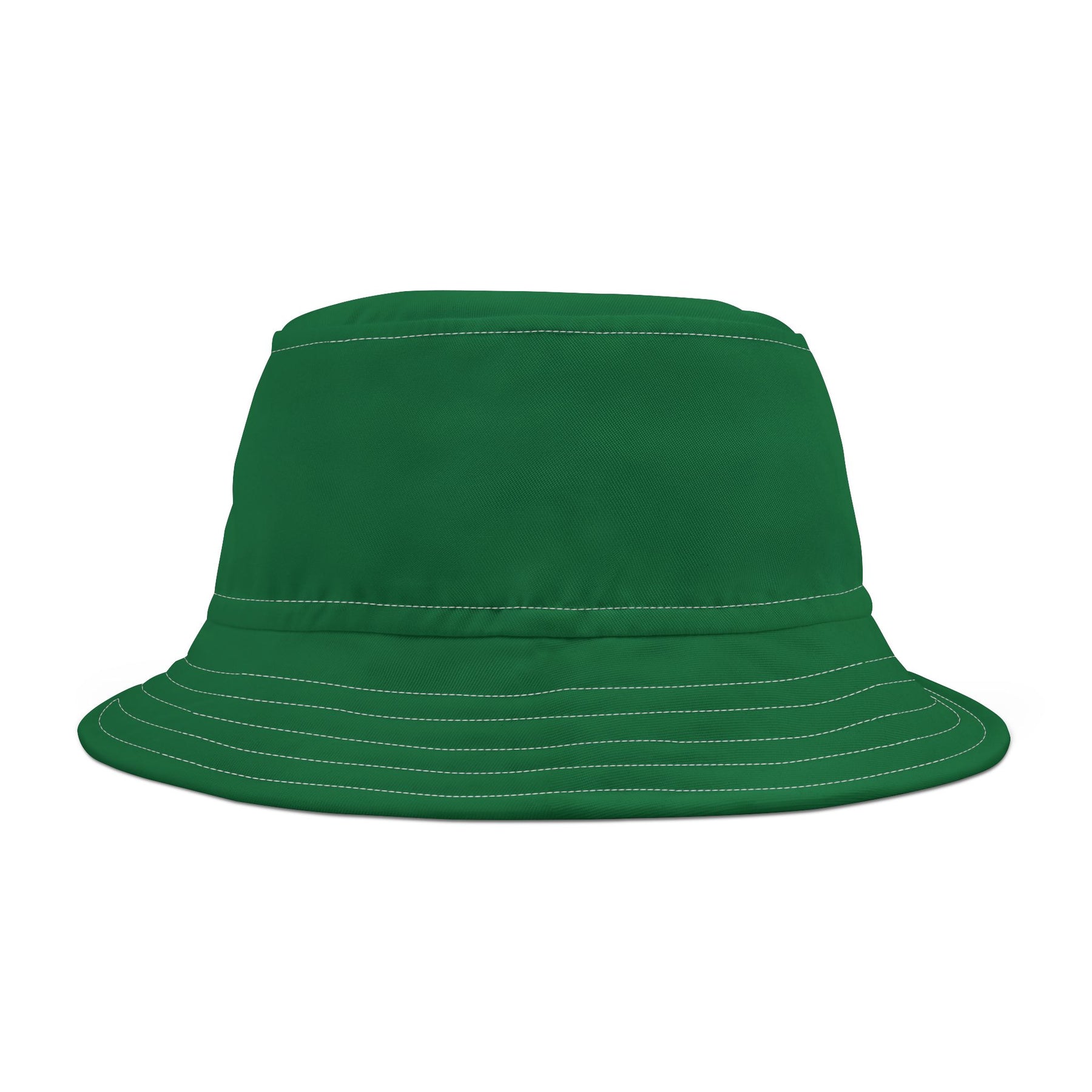 Allied Masonic Degrees Bucket Hat - Green with White Emblem & Stitching - Bricks Masons