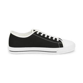 St. Thomas of Acon Sneaker - Low Top Sneaker Black & White - Bricks Masons