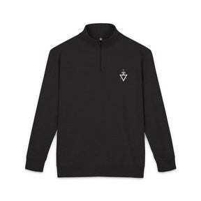 Allied Masonic Degrees Sweatshirt - White AMD Emblem Embroidery - Bricks Masons