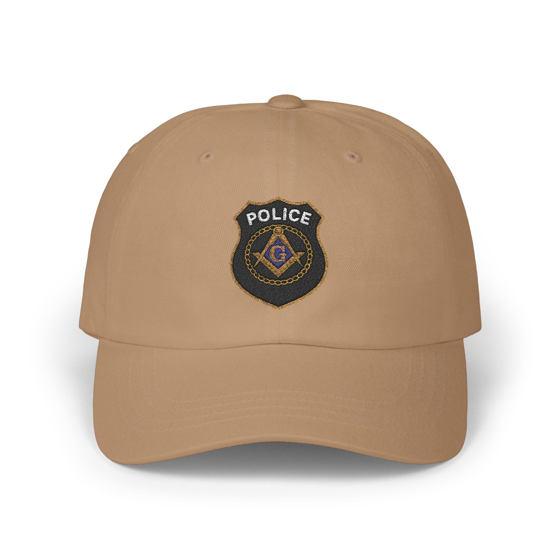 Master Mason Blue Lodge Baseball Cap - Embroidered Police Mason Dad Cap - Bricks Masons