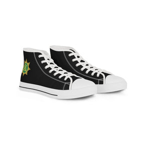 Knight Masons Sneaker - High Top Black & White - Bricks Masons