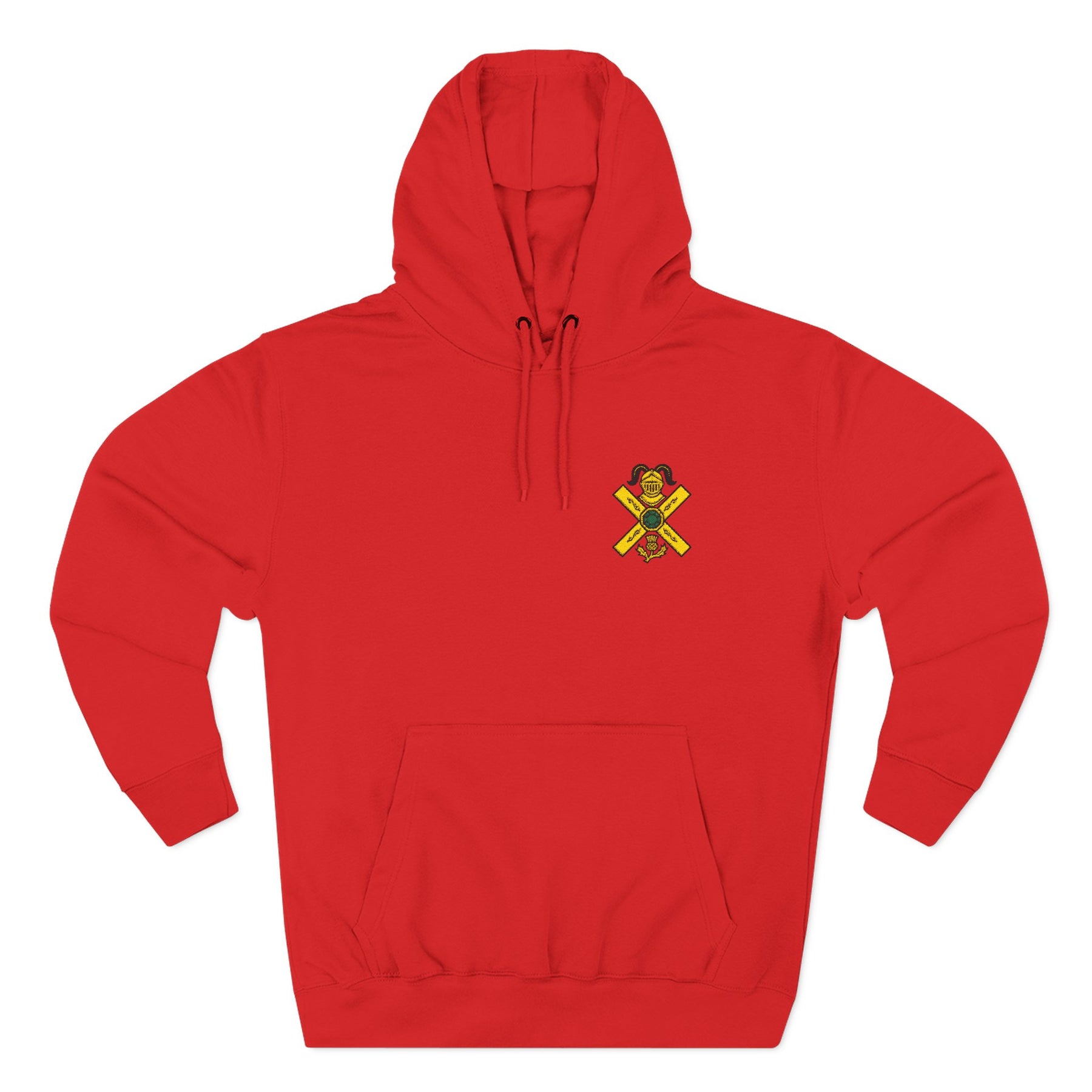 Knights of St. Andrew Hoodie - Three-Panel Fleece Signature Front Detail - Bricks Masons