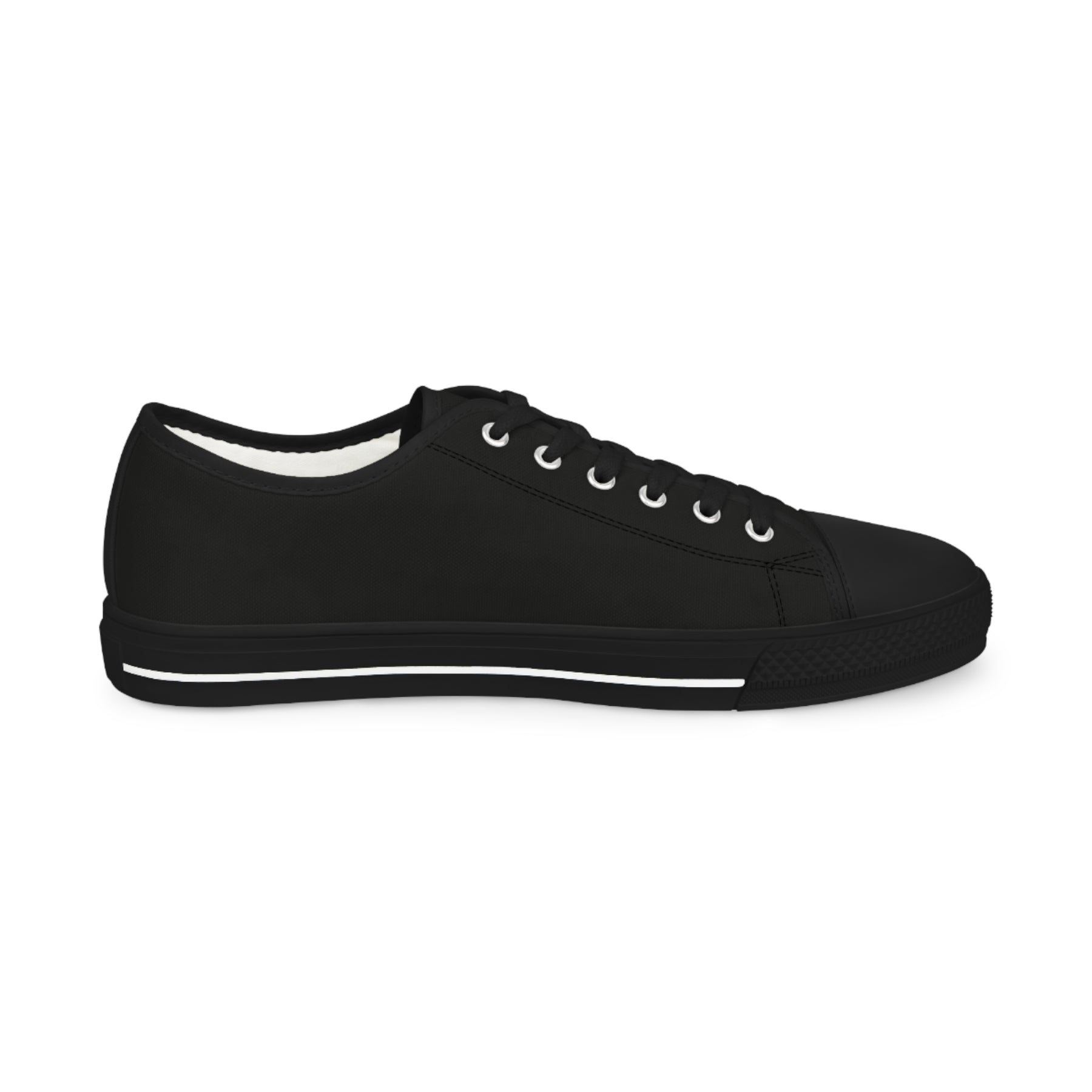 St. Thomas of Acon Sneaker - Low Top Sneaker Black & White - Bricks Masons