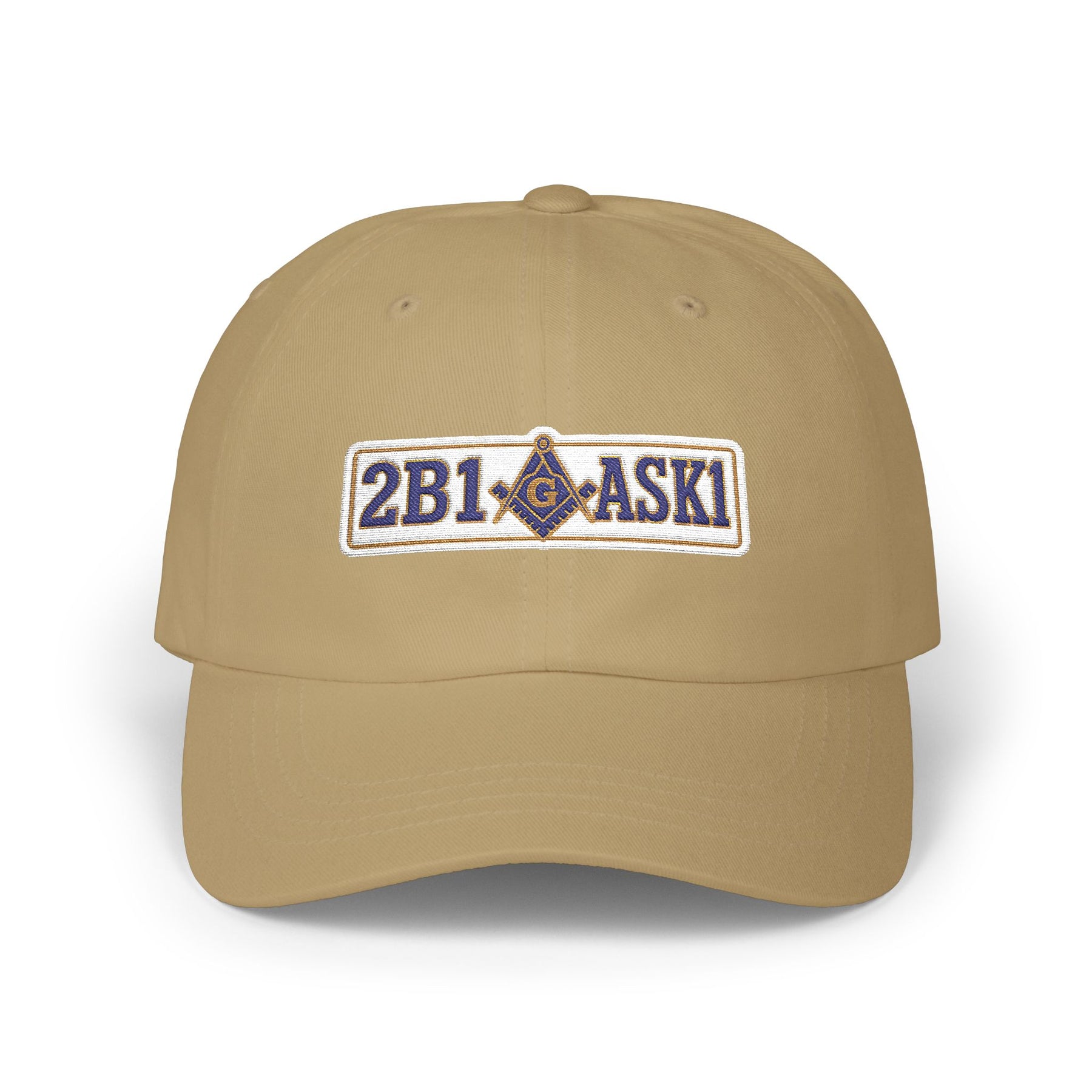 Master Mason Blue Lodge Baseball Cap - Cotton Various Colors 2B1 ASK1 - Bricks Masons