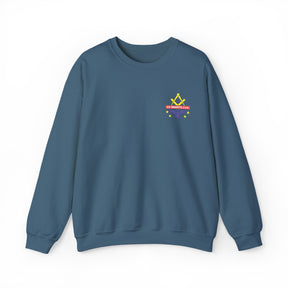 National Sojourners Sweatshirt - Embroidered Crewneck Style - Bricks Masons
