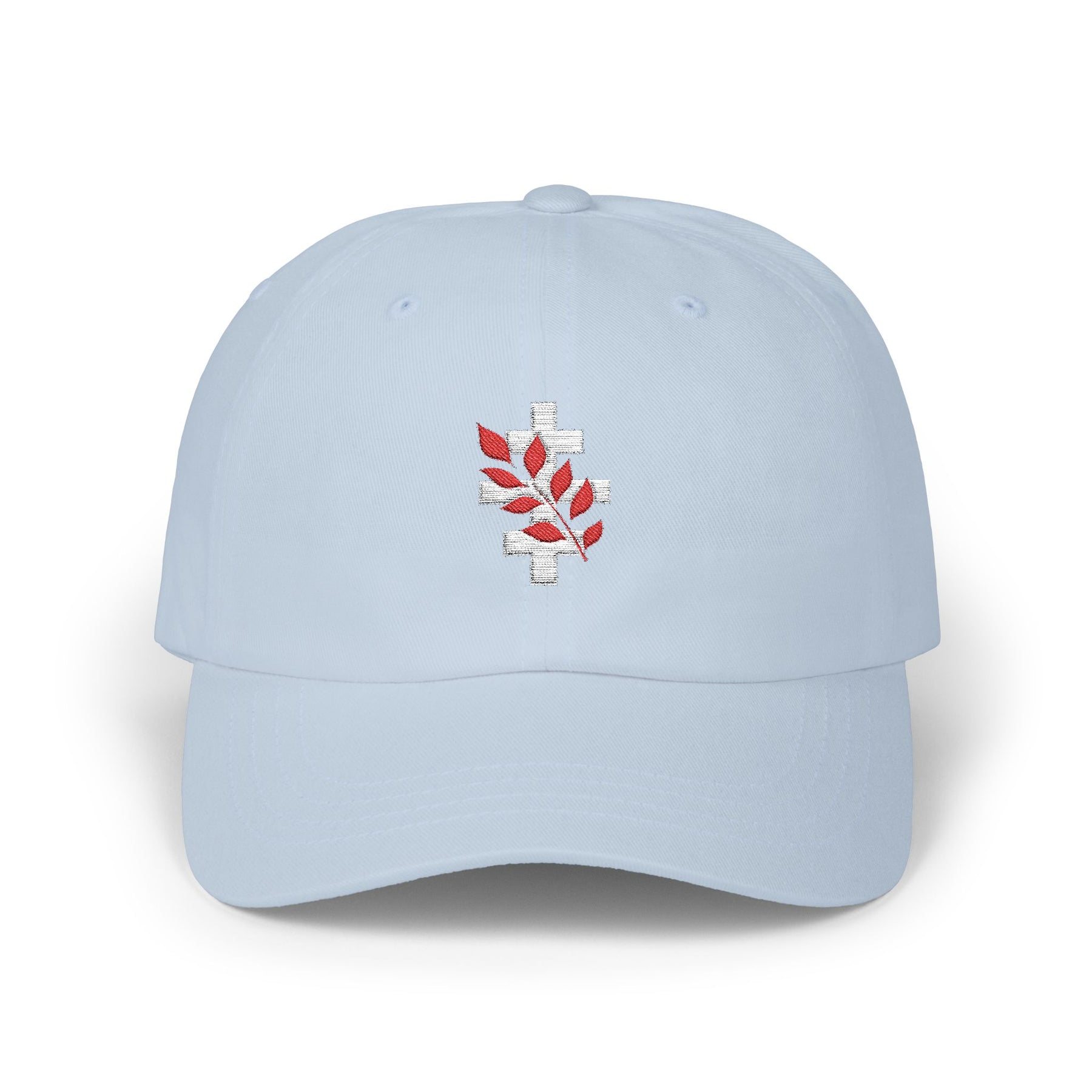 Red Branch of Eri Baseball Cap - Cotton red & White Emblem Various Colors - Bricks Masons