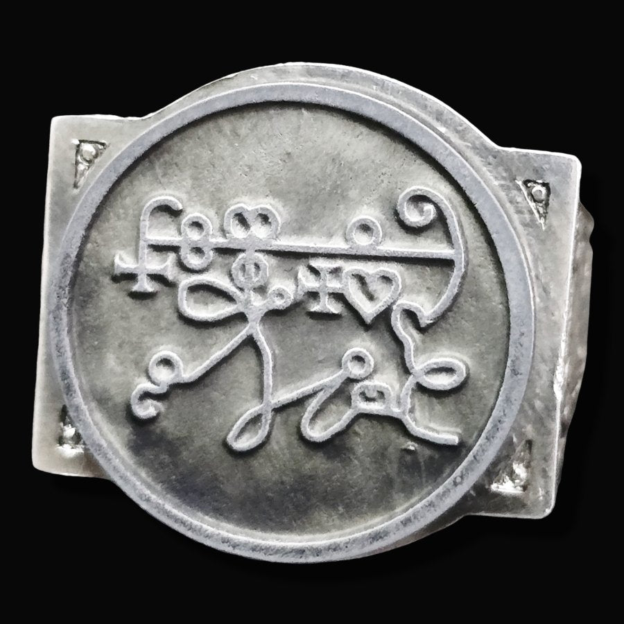 Ancient Israel Ring - Key of Solomon BELETH In Silver - Bricks Masons