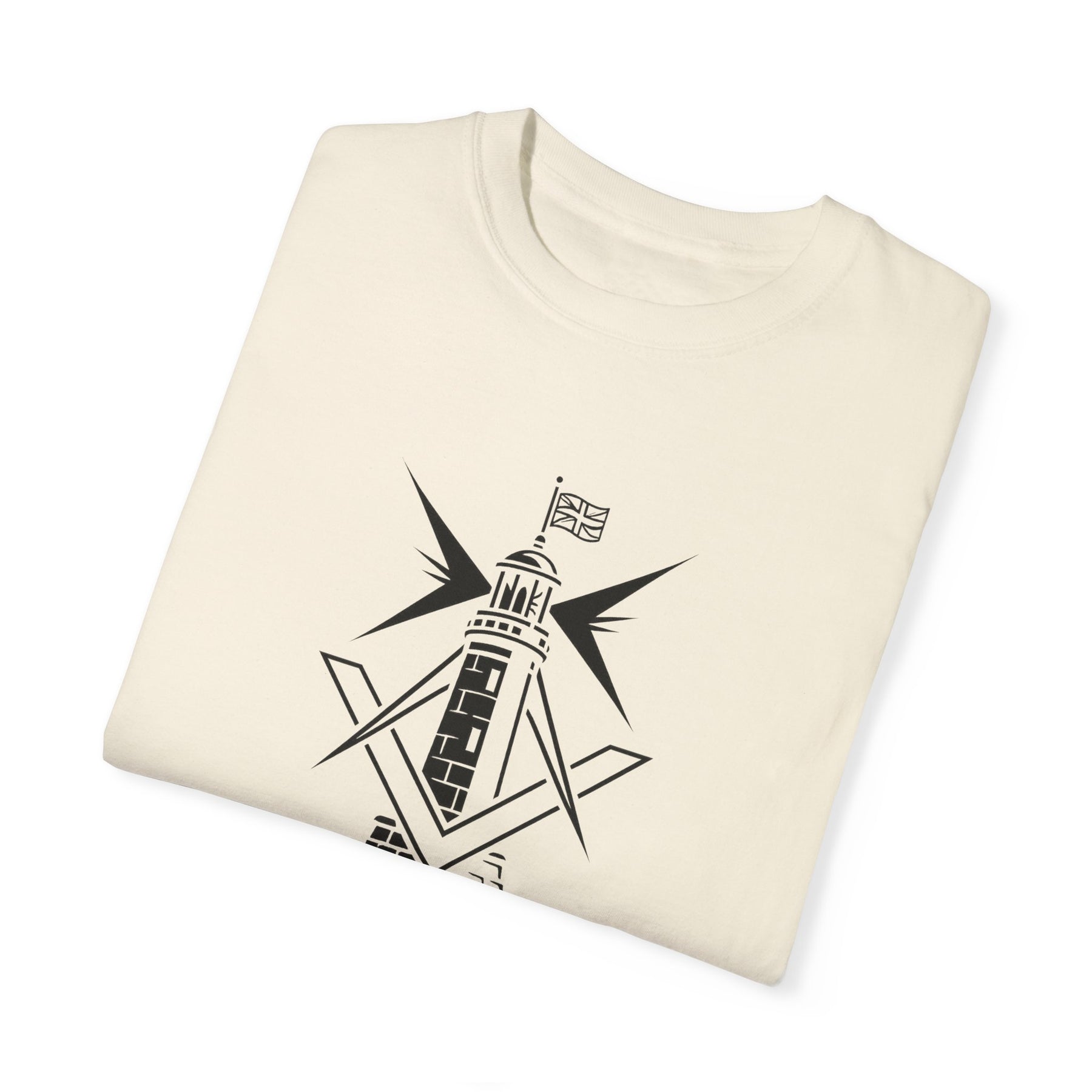 Master Mason Craft T-Shirt - United Kingdom Beacon of Brotherhood - Bricks Masons