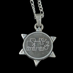 I wove the Demon 66 MARQUES CIMEJES and the Secret Seal of Solomon 72 Demons, Lesser Key of Solomon, Goetia. In Silver, 3 x 2.5 cm, 12 g. Art. 1925 - Bricks Masons