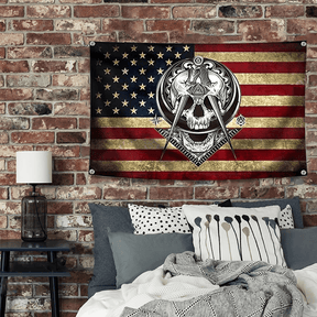 Widows Sons Flag - USA Digital Printing Various Sizes