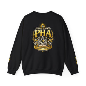 Master Mason Blue Lodge Sweatshirt - Square & Compass G & Eye Prince Hall Affiliated - Bricks Masons