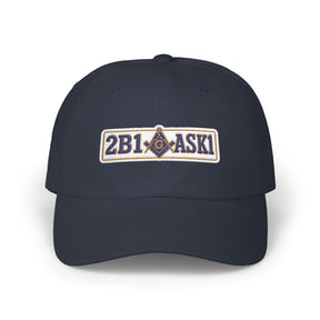 Master Mason Blue Lodge Baseball Cap - Cotton Various Colors 2B1 ASK1 - Bricks Masons