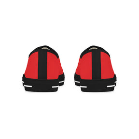 Heroines of Jericho Sneaker - Low Top Sneaker Black & White White Emblem - Bricks Masons