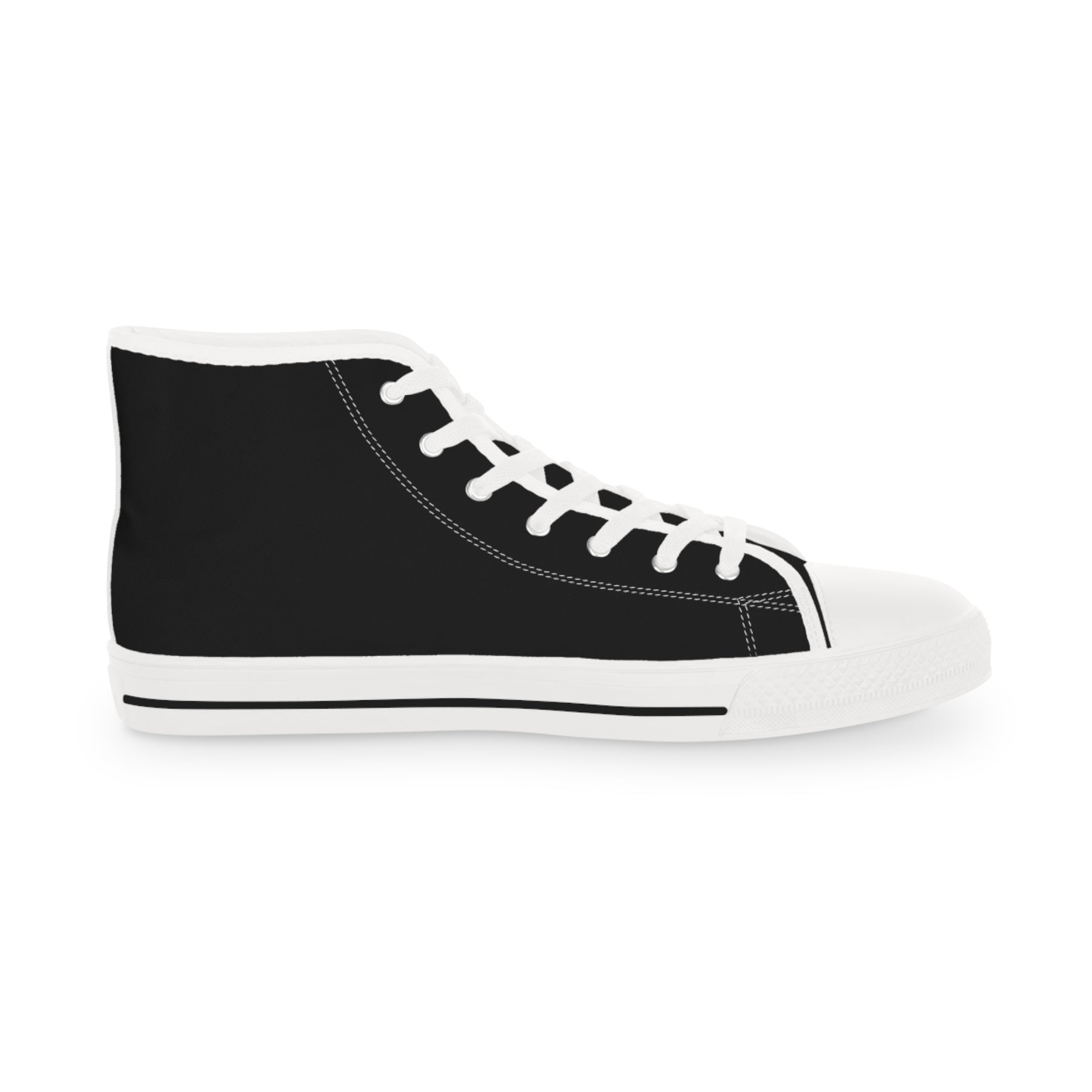 Master Mason Blue Lodge Sneaker - High Top Black & White Sole Georgia Map Mason - Bricks Masons
