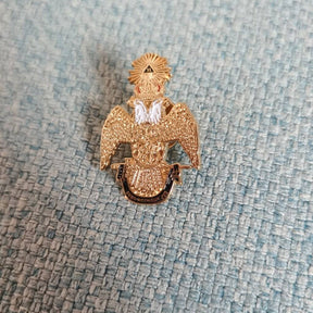 33rd Degree Scottish Rite Brooch - Lapel Pin badge - Bricks Masons