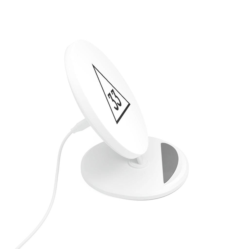 33rd Degree Scottish Rite Wireless Charger - White - Bricks Masons
