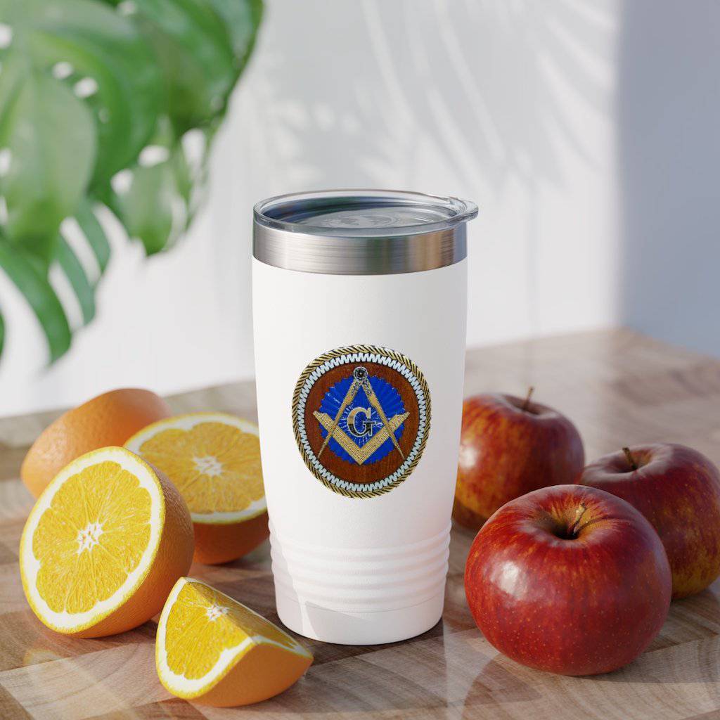 Master Mason Blue Lodge Ringneck Tumbler - Square & Compass G