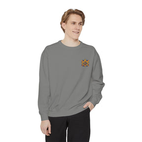 Master Mason Craft Sweatshirt - Embroidered Square & Compass UK Flag - Bricks Masons