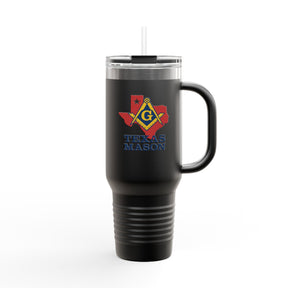 Master Mason Blue Lodge Ringneck Tumbler - Square & Compass G Texas Mason