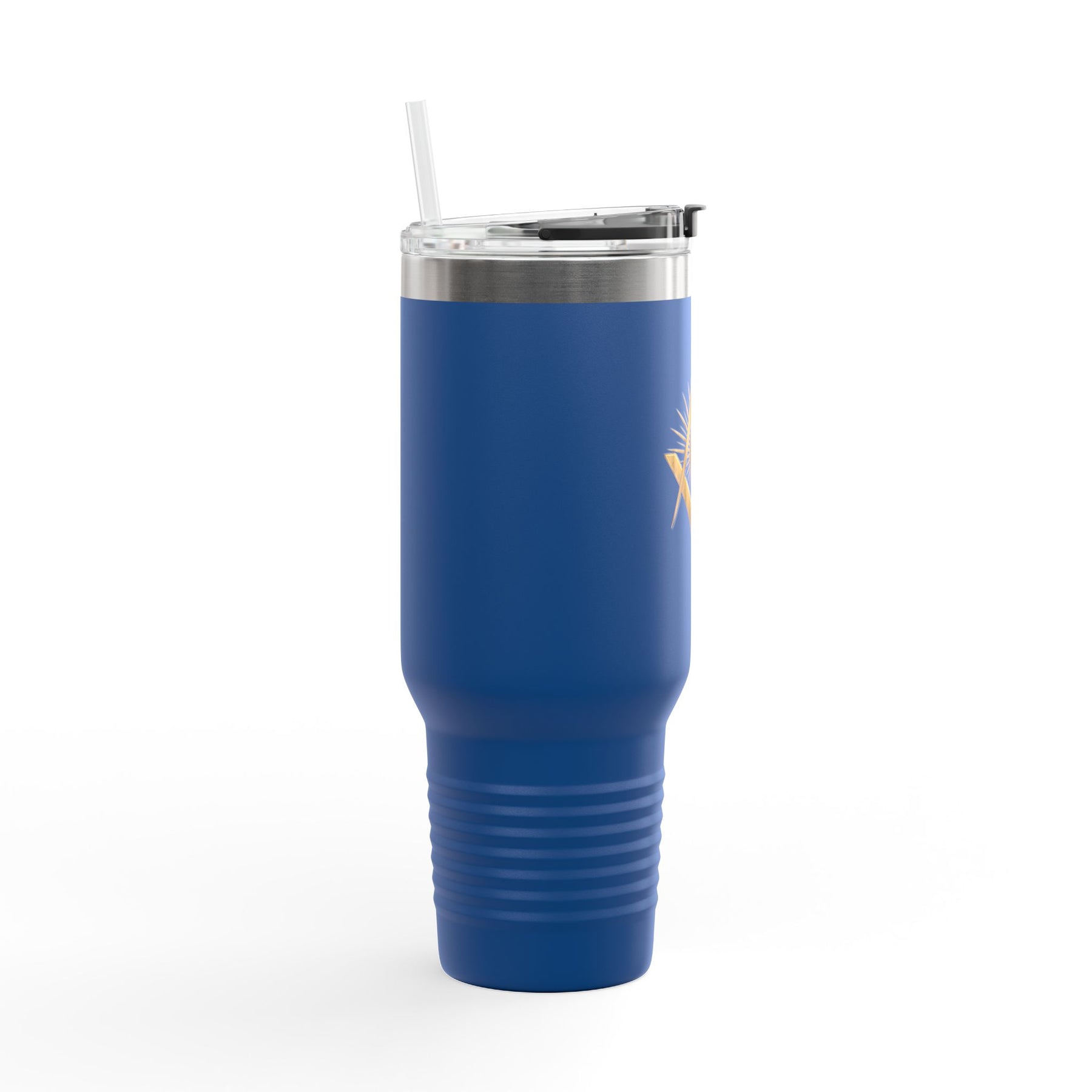 Master Mason Blue Lodge Ringneck Tumbler - Square & Compass with All-Seeing Eye