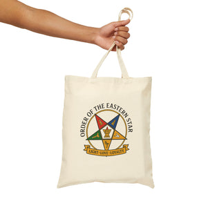 OES Tote Bag - Cotton Light, Love, Loyalty - Bricks Masons