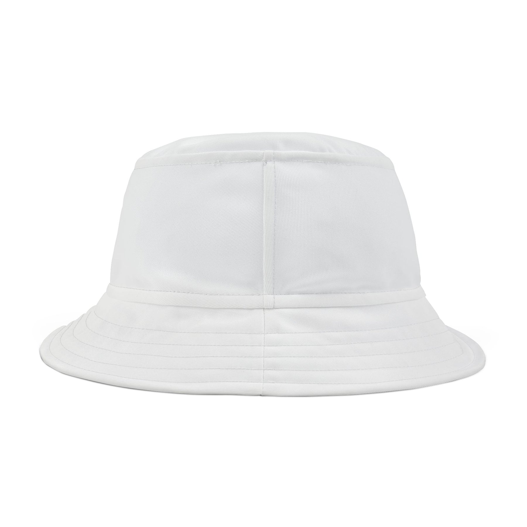 Master Mason Craft Bucket Hat - White with Square & Compass G - Bricks Masons