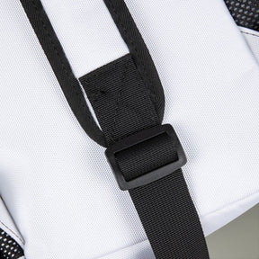 33rd Degree Scottish Rite Crossbody Bag - White Red Cross & Gold Eagle Wings Down - Bricks Masons