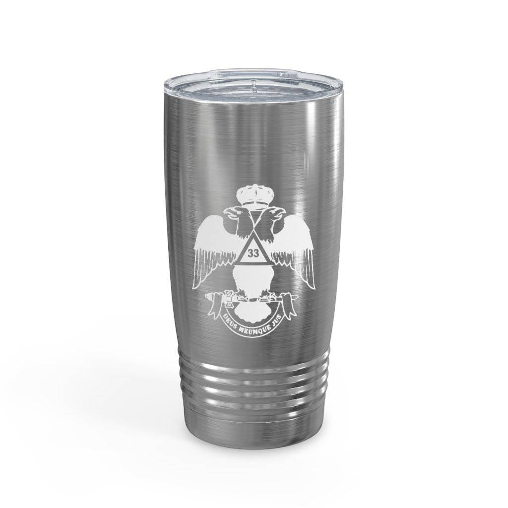 33rd Degree Scottish Rite Ringneck Tumbler - Wings Down Various Colors