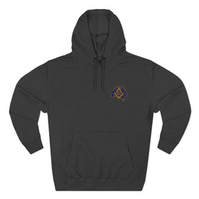 Master Mason Blue Lodge Australia Jurisdiction Hoodie - Signature Front Detail - Bricks Masons