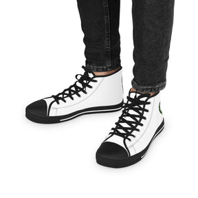 Order of the Amaranth Sneaker - High Top Black & White - Bricks Masons