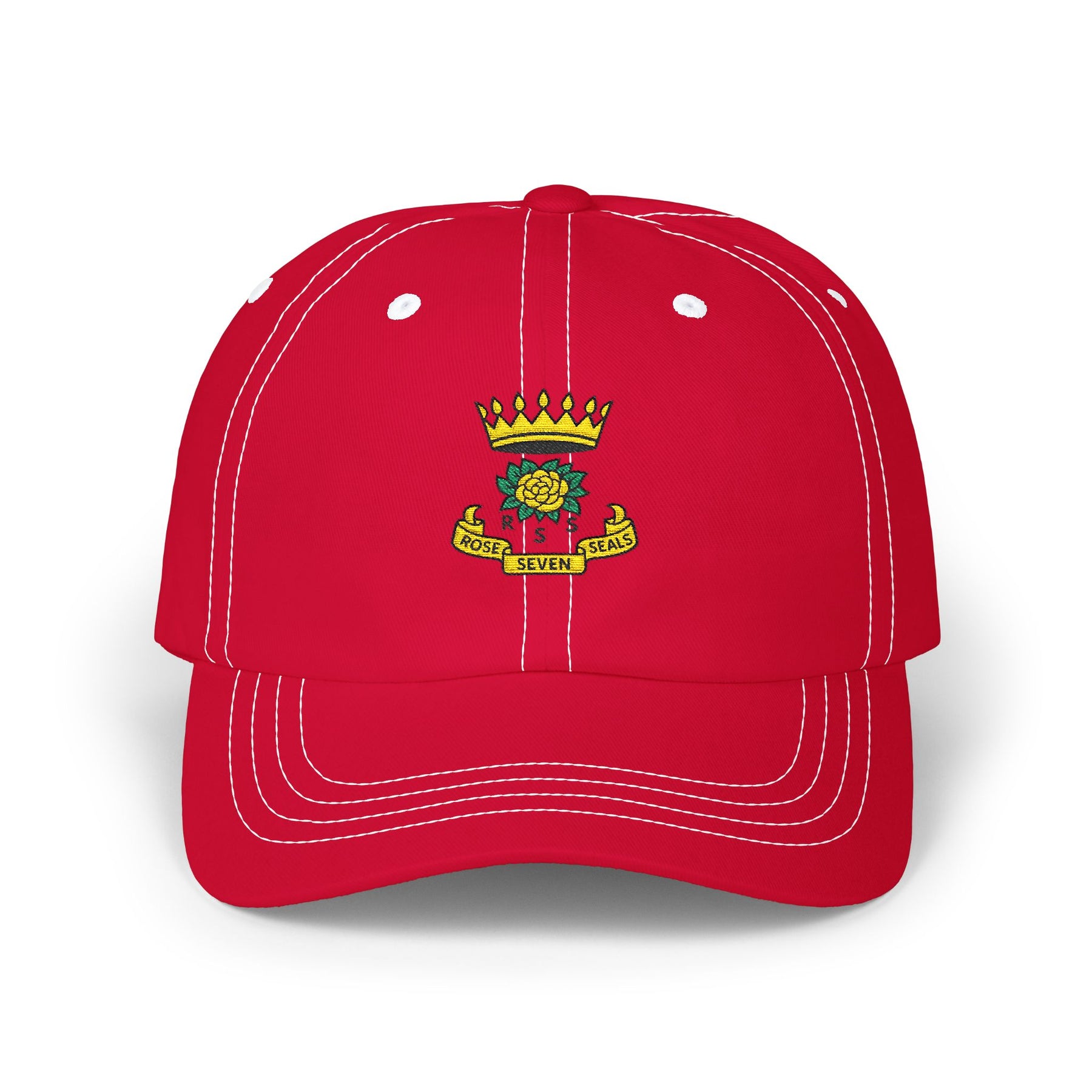 Rose of Seven Seals Baseball Cap - Cotton Various Colors - Bricks Masons