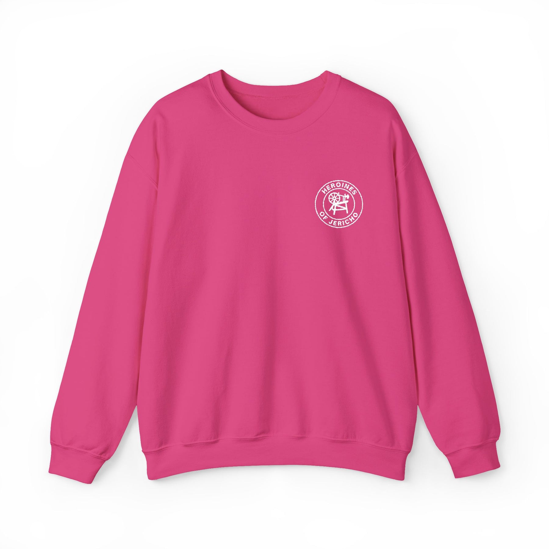 Heroines of Jericho Sweatshirt - Classic Emblem Embroidery - Bricks Masons