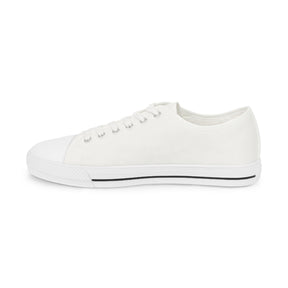 Master Mason Blue Lodge Sneaker - Low Top Sneaker Black & White Traveling Mason - Bricks Masons
