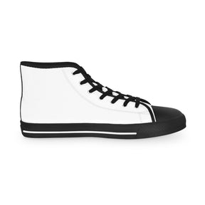 Master Mason Blue Lodge Sneaker - High Top Black & White Sole with USA FLAG S&C G - Bricks Masons