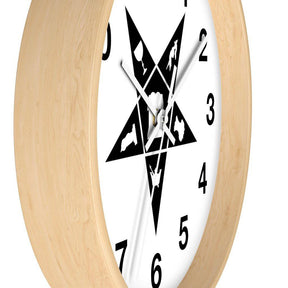 OES Clock - Wooden Frame