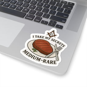 Master Mason Blue Lodge Sticker Decal - Kiss-Cut Colorful - Bricks Masons