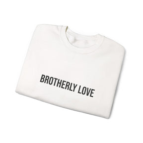 Master Mason Blue Lodge Sweatshirt - Brotherly Love Front & Sleeves Embroidery - Bricks Masons