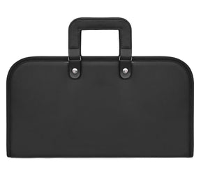 Master Mason Blue Lodge Chain Collar Case - White & Blue S & C Soft Case Half Size - Bricks Masons