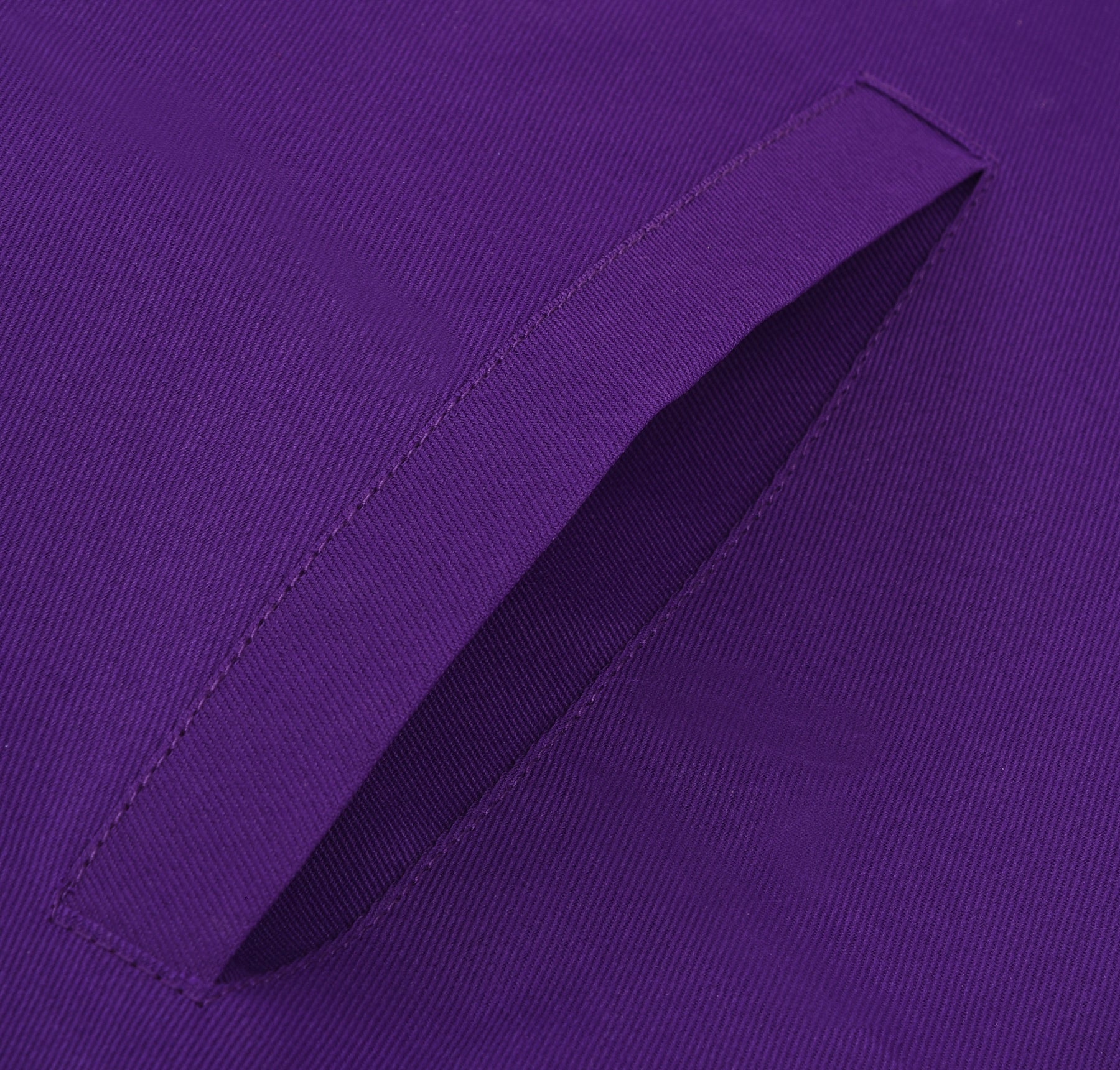 Chaplain Royal Arch Chapter Officer Apron - Purple Velvet with Bullion Hand Embroidery - Bricks Masons